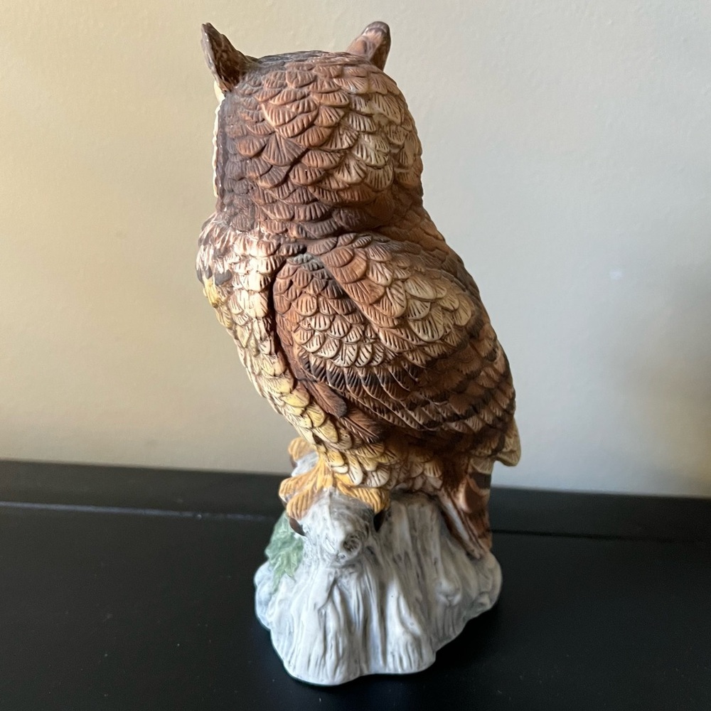 Vintage ceramic owl - Picture 2 of 8